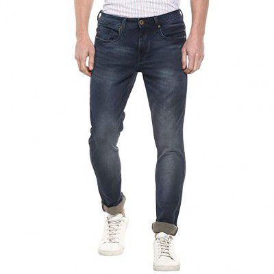 Life by Shoppers Stop Mens 5 Pocket Mild Wash Jeans