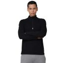 Life by Shoppers Stop Mens Regular Fit Solid Stretch Troyer...