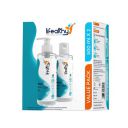 Lifealthy 70% Alcohol Based Antibacterial Germ Protection Instant Hand Sanitizer Gel with Pump – 500ml – Pack of 2 (HSILAHSG500)...