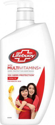 LIFEBUOY BODY WASH TOTAL10 | Advanced Germ Protection and Cleanliness  (1 L)
