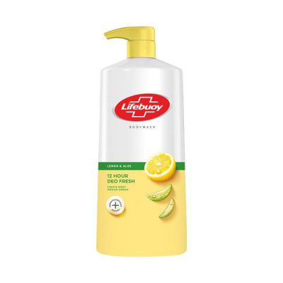 Lifebuoy Lemon & Aloe Bodywash | 12hr deo fresh | 750ml