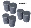 LifeKrafts Ceramic Industrial Magnets Craft Magnets Powerful [Grade 11] Pack of -30 | Refrigerator Magnets, Ferrite Magnets, Magnets for Crafts, Hobby & Science Projects School etc...