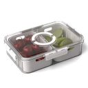 Lifelong 2-Compartment Fridge Storage Box...