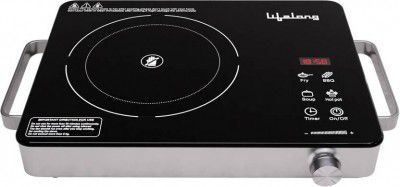 Lifelong 2000 W Radiant Cooktop Touch Panel  (Black, Infrared Induction LLIRC001)