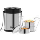 Lifelong 3 Container Inner Stainless Container Lunch Box | Set of 3, (250 ml Each)...