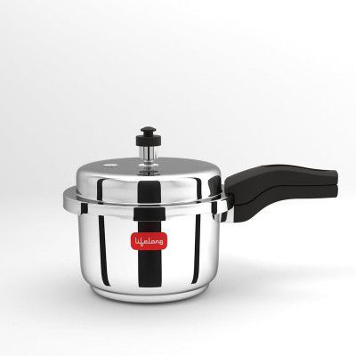 Lifelong 3 L Induction Bottom Pressure Cooker (Stainless Steel) 