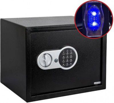 Lifelong 34 Liters Home Safe 1.2 Cubic Feet with Led Safe Locker  (Digital, Key Lock, Keypad)