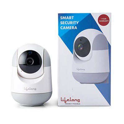 Lifelong 360° 1080p Full HD&nbsp;WiFi&nbsp;Smart Security Camera| 360° Viewing Area |Intruder Alert | Night Vision | Two-Way Audio |Works with Lifelong Smart Home App