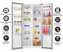 Lifelong 505 L Frost Free Side by Side Refrigerator (Silver LLSBSR505)...