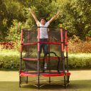 Lifelong 55-Inch Trampoline for Kids with Safety Net & Spring Cover Padding, Exercise Rebounder for Indoor & Outdoor Use, Kids Jumping Bouncer for Home...