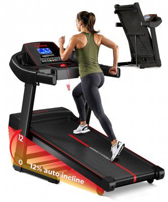 Lifelong 5HP Peak Motorized Treadmill for Home | LLTM174