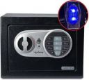 Lifelong 8.6 Litres Home Safe 0.3 Cubic Feet with Led Safe Locker (Digital, Key Lock, Keypad)...