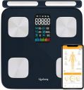 Lifelong 8 Electrode Smart Body Fat Scale With Handle and BMI on Weight Machine Display Weighing Scale  (Black)...