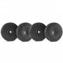 Lifelong 8Kg-20Kg PVC Plates Set Vinyl Standard Weights Plates Set for Weight Lifting Dumbbell Bars...