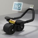 Lifelong Abs Roller For Men-Abdominal Exercise Equipment For Home Gym-Ab Roller With Timer, Black...