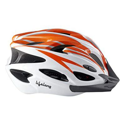 Lifelong Adjustable Cycling Helmet with Detachable Visor|Adjustable Light Weight Mountain Bike Cycle Helmet with Padding for Kids and Adults