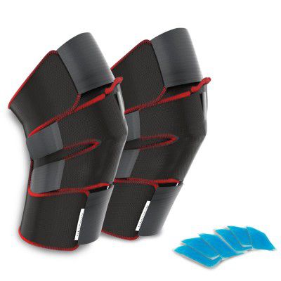 Lifelong Adjustable Knee Cap Support Brace For Knee Pain (LLOKB09 Black)