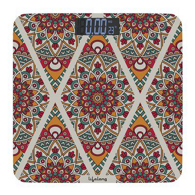 Lifelong Bloom LLWS54 Body Weighing Scale (Indian Cultural Series - Rajasthan Rural)