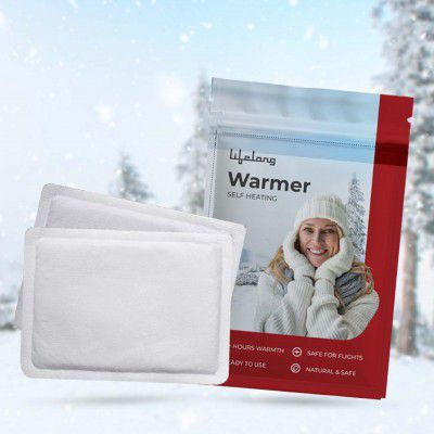 Lifelong Body Warmers | Safe & Natural Air-Activated Heat Patches for Men & Women | Pack of 2