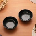 Lifelong Ceramic Bowls | 200ml | Set of 2 | Ideal for Pasta, Soup, Salad, Ramen, Snacks | Stylish Serving Bowls for Kitchen & Dining | Perfect for Breakfast, Curry, Noodles, Cereal (LLCRMBL01CN, Blue)...