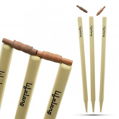Lifelong Cricket Stumps Set | 2 Bails & Protective Cover 