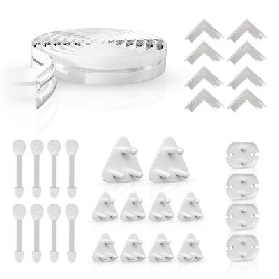 Lifelong Cuppy 30 Piece Baby Safety Proofing Kit|Drawer & Cupboard Lock