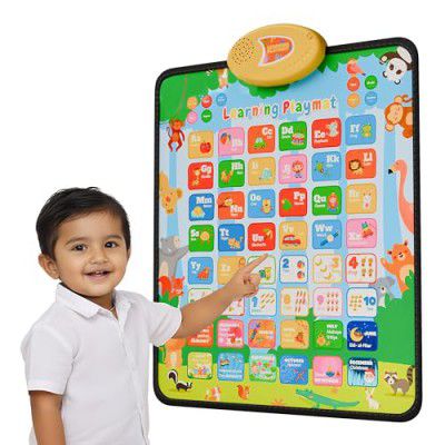Lifelong Cuppy Bilingual Talking Playmat for Kids (3+ Years)