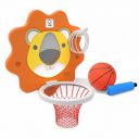 Lifelong Cuppy Lion Kids Basketball Hoop & Ring Toss Game Set for 2–5 Years | Wall Mounted Foldable Lion Board with Ball, Pump & Rings| Indoor Outdoor Sports Toy for Boys & Girls (LLCBS01)...