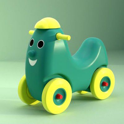 Lifelong Cuppy Smiling Ride-On for Kids|Baby Car Ride On| (LLCKSR01)