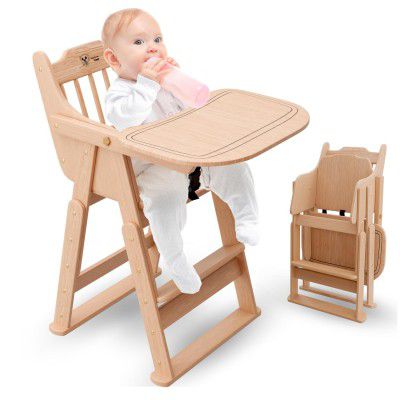 Lifelong Cuppy Wooden High Chair for Baby 6 Months - 10 Years
