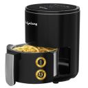 Lifelong Digital Air Fryer For Home - 2.5 Litre Airfryer With Touch Panel & 6 Pre-Set Menus-1000 W Electric Fryer Machine With Hot Air Circulation Air Fryer Uses Up To 90% Less Oil (Llhfd425) - Black...