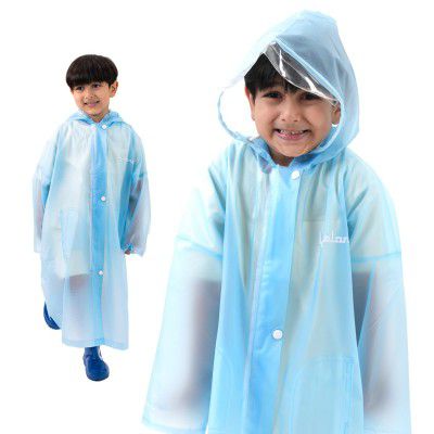 Lifelong Drench Dew Kids Raincoat for Boys & Girls (10-11 Years) 