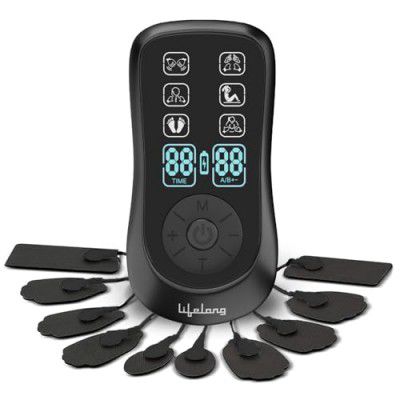 Lifelong Dual Channel TENS Machine | Body Massager Machine for Pain