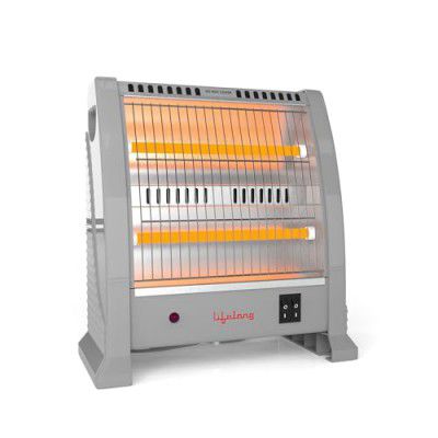 Lifelong Dyno 800 Watts Quartz Room Heater (LLQH925, Grey)