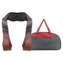 Lifelong Electric Heat Therapy Neck, Shoulder and Back Massager for pain and stress relief with Bag (Brown,LLM630)...