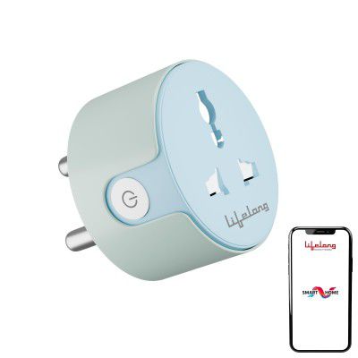 Lifelong Electronics 10A WiFi Smart Power Plug for Home Automation 