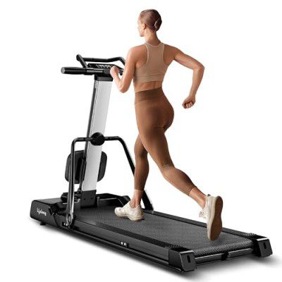 Lifelong FitPro 3-in-1 Motorized Treadmill | 14 km/h Speed | Max. Weight 120 kg
