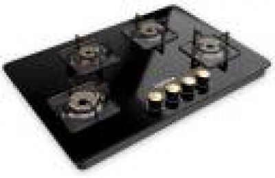 Lifelong HobTop Gas LLHT006 Glass Automatic Hob  (4 Burners)