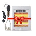 Lifelong Infinia 800 W Quartz Room Heater & 1000 Watt Immersion Rod (Black) Electric Rod, 2 Rod Heater, LQHIR01, ISI Certified)...