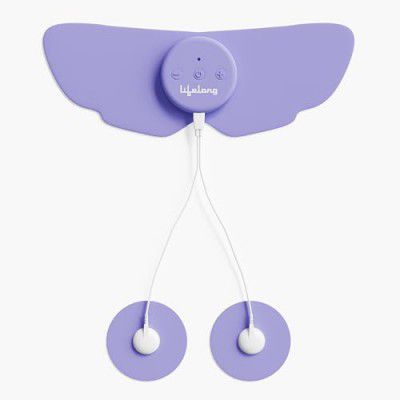 Lifelong Instant Period Cramp Relief Massager - Period Pain Relief Device with 25 Intensity Levels - Rechargeable -Wireless - Wearable - Safe & Easy To Use (LLPMS09)