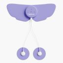 Lifelong Instant Period Cramp Relief Massager - Period Pain Relief Device with 25 Intensity Levels - Rechargeable -Wireless - Wearable - Safe & Easy To Use (LLPMS09)...