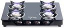 Lifelong ISI Certified Glass Manual Gas Stove (4 Burners)...