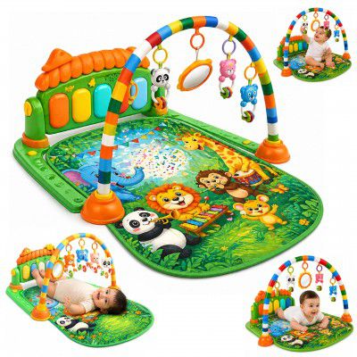 Lifelong Jungle Piano Playgym | Musical Mat with Lights (0–24 Months)