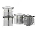 Lifelong Kitchen Storage Canisters (Set of 4) |See through lid | 500 ml each | LLCAN04...