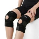 Lifelong Knee Cap Open Patella for Pain Relief and Support, Arthritis & Sports | Anti-Slip Knee Brace Compression Sleeve with Adjustable Fit | Patella Cap with Joint Support for Men & Women (LLOKS60)...