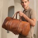 Lifelong Leatherette Stylish & Spacious Weekender Duffle Bag...