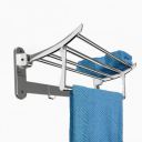 Lifelong LLBATR09 Stainless Steel Folding Towel Rack (18 Inch-Chrome)...