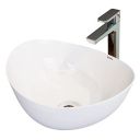 Lifelong LLBAWB01 White Table top Wash Basin/Glossy Finish/Counter top/Super White Color For Bathroom...
