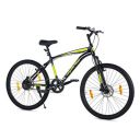Lifelong LLBC2603 Spirit 26T with Disc Brake and Suspension BMX Cycle | Ideal for : Adults (Above 13 Years) (Black) ...