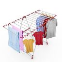 Lifelong LLCDSS12 Butterfly Cloth Drying Stand with Inbuilt Hooks-Stainless Steel...